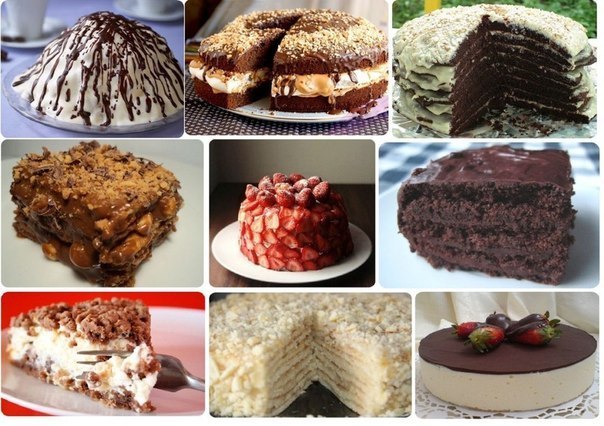 Девять самых вкусных и крутых тортов!;